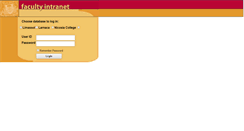 Desktop Screenshot of facultyintranet.intercol.edu
